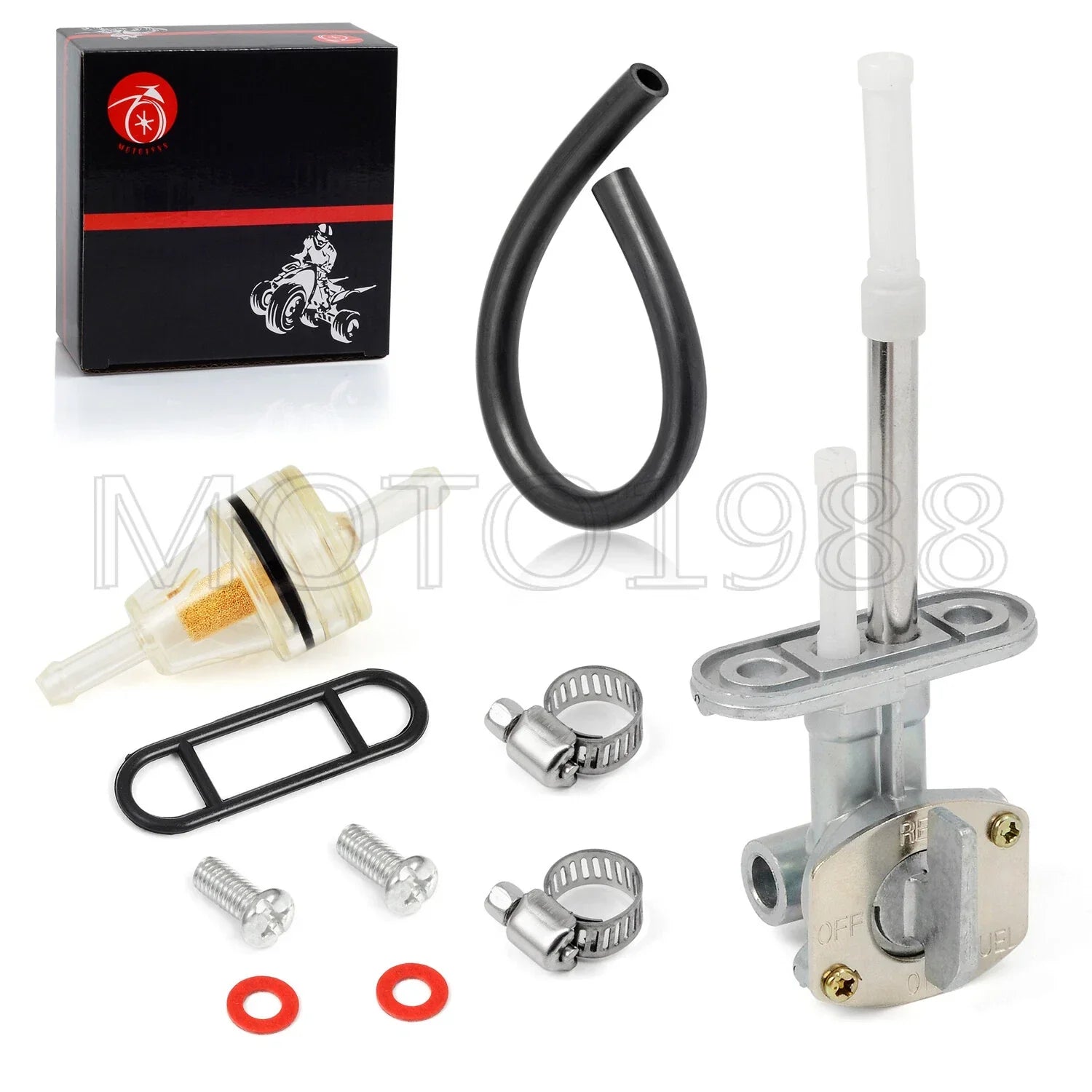 Fuel Petcock Valve 8mm for Yamaha TW200/XT350