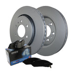 Front Brake Kit 350mm Rotors Akebono Ceramic Pads for Expedition F-150 (1997–2023)