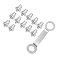 Set of 12 Aluminum Alloy Football Studs