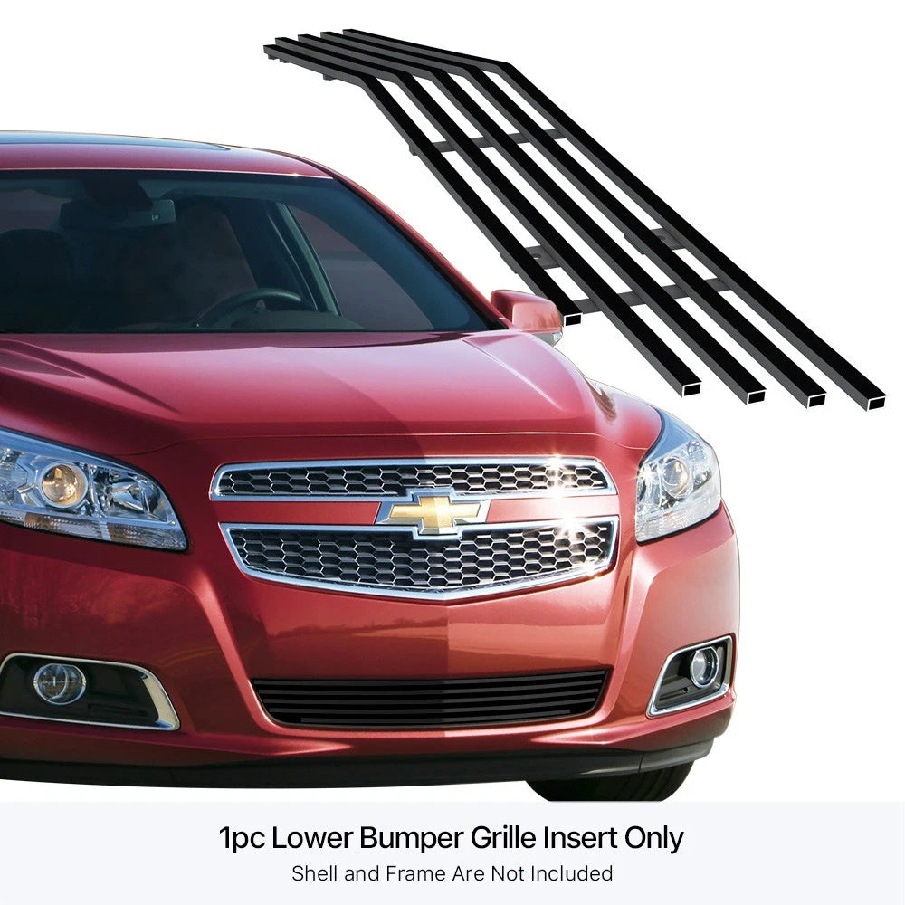 Stainless Steel Black Billet Grille Insert for Chevy Malibu (2013)