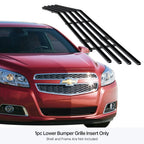 Stainless Steel Black Billet Grille Insert for Chevy Malibu (2013)