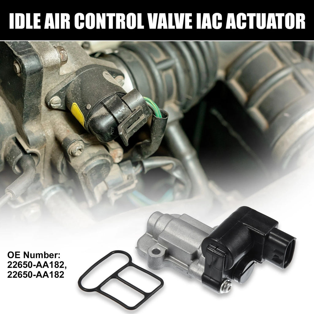 Idle Air Control Valve with Gasket for Subaru Impreza (2002–2005) 22650-AA182