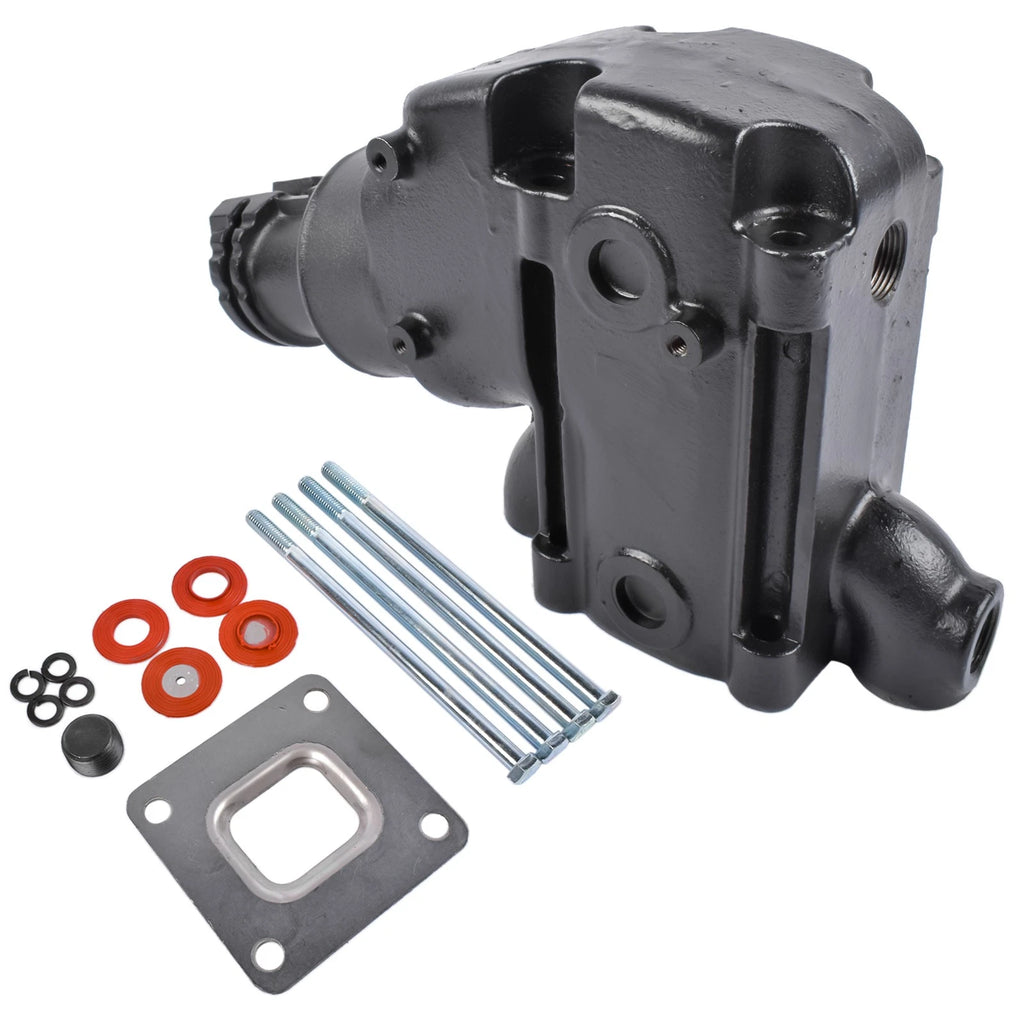 14 Degree Down Angle Dry Joint Elbow Riser for Mercruiser V6 & V8