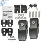 Hood Lock Catch Latches Kit for Jeep Wrangler JK JL JT (2007–2023)
