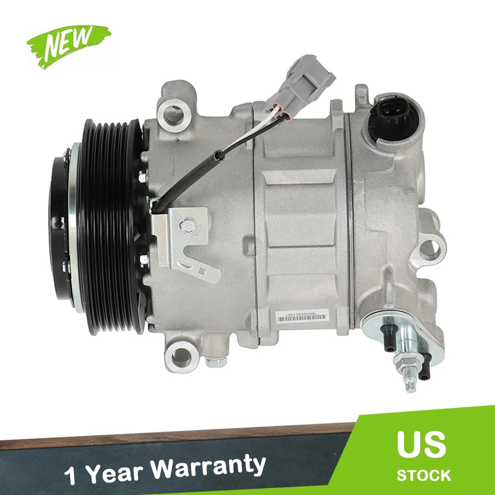 A/C Compressor for Jeep Cherokee (2014–2021) Chrysler 200 (2015–2017)