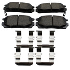 Set of 4 Akebono ProACT Rear Ceramic Disc Brake Pads for Chevy GMC Saturn Pontiac Suzuki