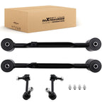 Set of 4 Rear Upper Control Arms Sway Bar Links for GMC Envoy Saab 9-7x (2002–2009)
