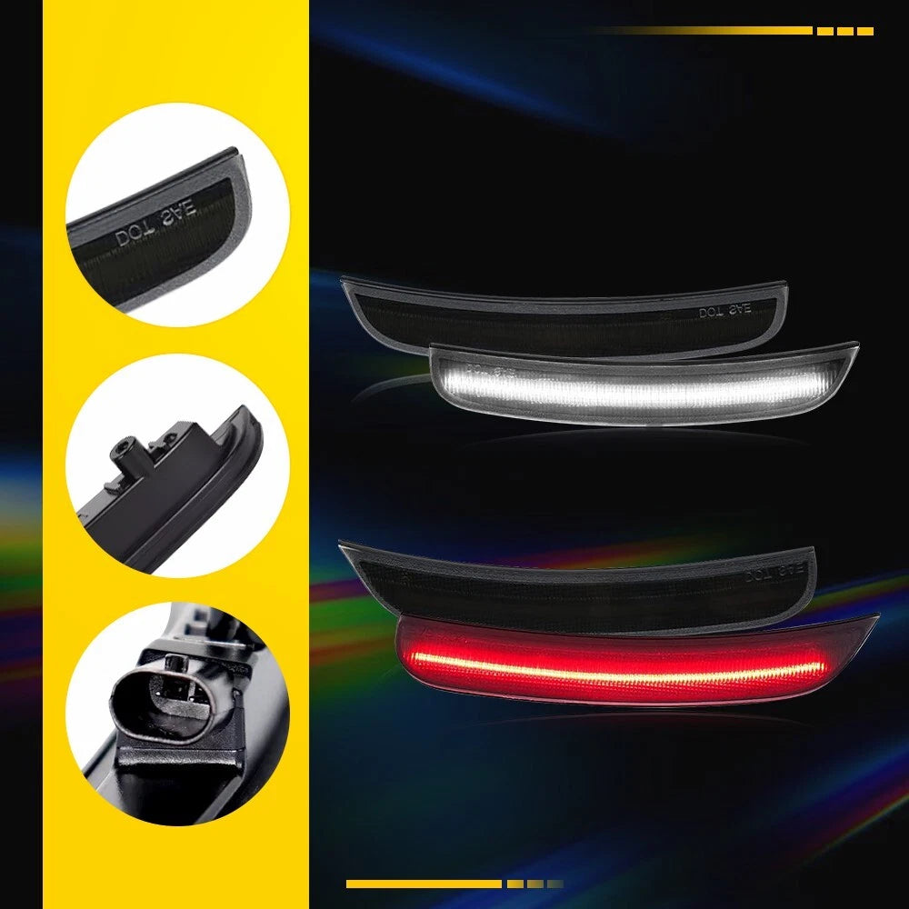 LED Side Bumper Marker Lights for Dodge Charger (2015-2022)