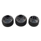 3 x ABS Air Conditioning Knob Switch Decor for VW Polo (2004-2013)