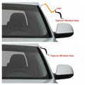 Set of 4 Window Visors for Chevy Silverado GMC Sierra Crew Cab (2014–2018)