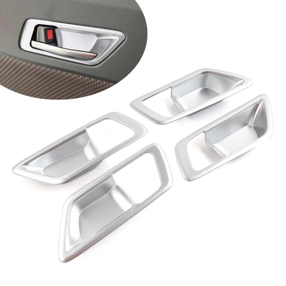 Interior Door Pull Handle Bowl Cover Trim for Toyota C-HR (2016–2023) Matte Silver