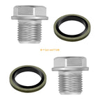 2X Oil Drain Plug Gasket for Suzuki GSXR GSXS 750 1000 Hayabusa Bandit Boulevard