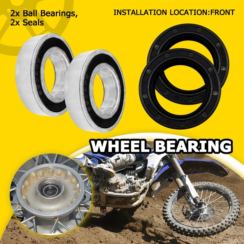 Front Wheel Bearing for Yamaha YZ125 YZ250 YZ250X (1998–2018) 251092 EXV