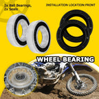Front Wheel Bearing for Yamaha YZ125 YZ250 YZ250X (1998–2018) 251092 EXV