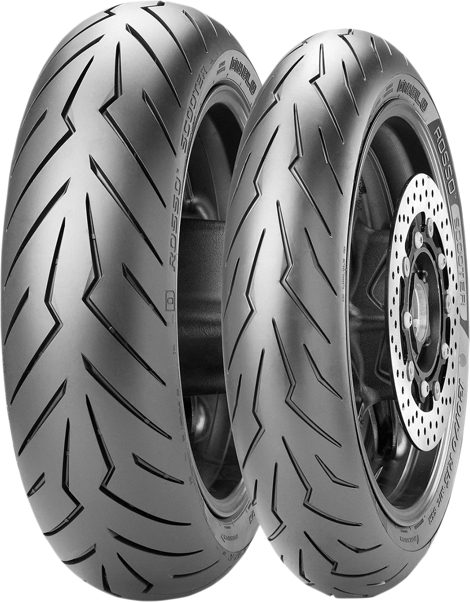 Pirelli Diablo Rosso Tire for Scooter (120/70-12, 56H, 2925400)
