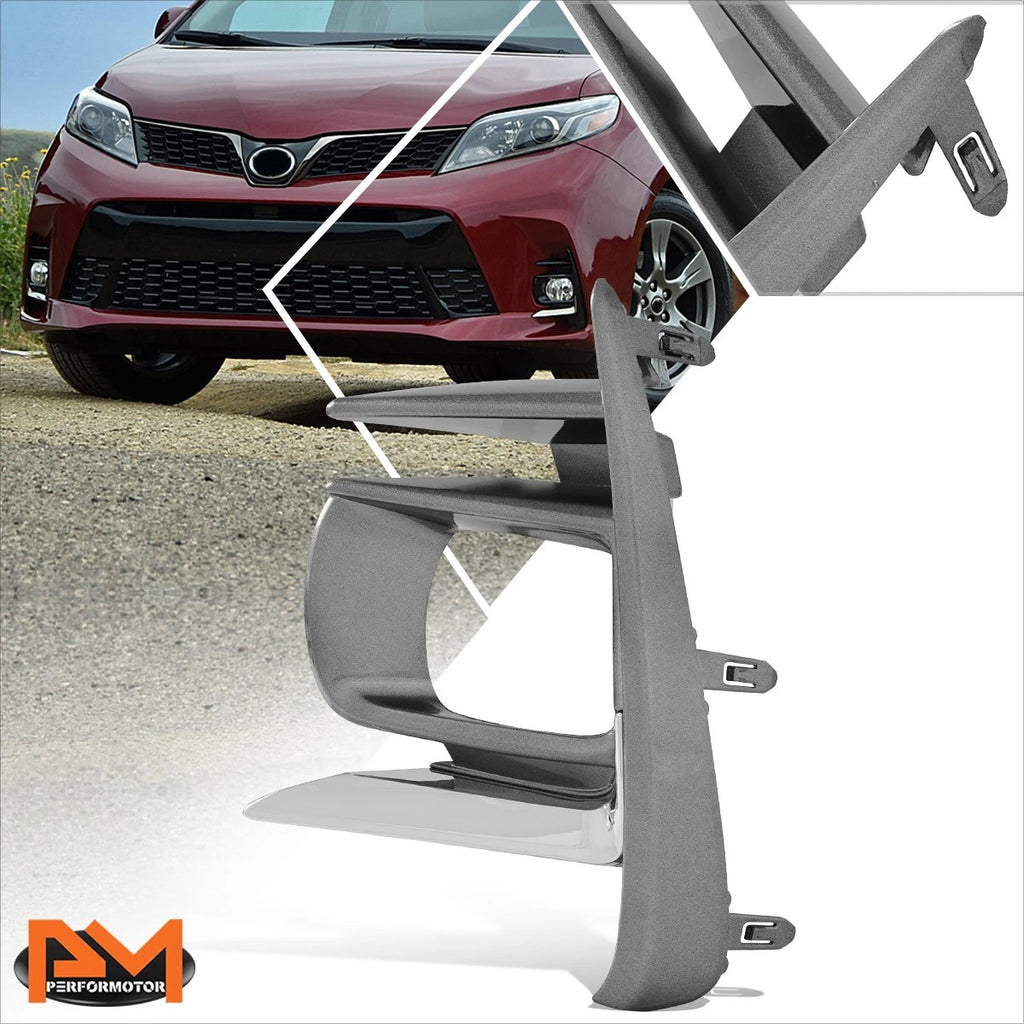 Fog Light Lamp Bezel Cover for Toyota Sienna (2018–2020)