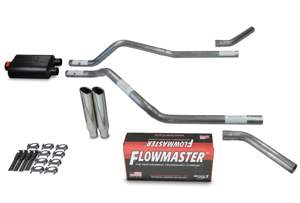 2.5" Dual Exhaust Kit for Chevy Blazer (2000–2004) - Flowmaster Super 40
