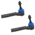 Set of 2 Front Outer Steering Tie Rod Ends for Chevrolet Malibu (2004–2012)