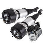 2X Front Air Suspension Struts w/ Compressor Pump for Jaguar XJ8 (1998–2009) C2C41347
