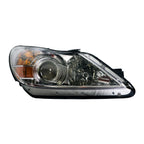Replacement Driver Side Halogen Headlight Assembly w/Park Assist System