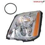 Driver Left Headlight for Cadillac DTS (2008–2011) HID Chrome Housing
