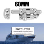 Stainless Steel Door Glass Lock Latch for Marine Boat (60mm)
