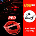 LED Interior Atmosphere Strip Light for Auto (5m/16.4ft)