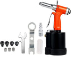Pneumatic Air Hydraulic Pop Rivet Gun for Universal Use (1/4", 3/16", 5/32", 1/8", 3/32")