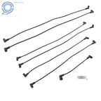 Set of 8 Ignition Spark Plug Wires for Mercruiser 4.3L V6 (1984–1996)