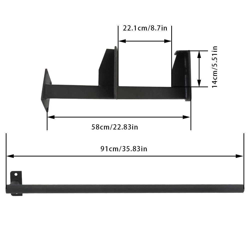 Set of 3 Boat Trailer Steps for Universal Fit