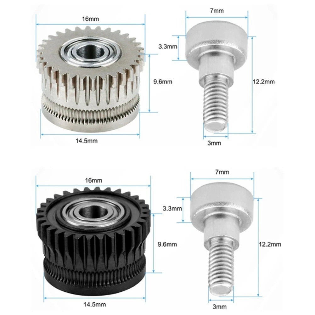 Steel Filament Drive Gear for Ender 3 V3 (2023)