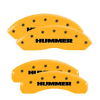 Set of 4 Caliper Covers Yellow Replacement for 2006–2010 Hummer H3