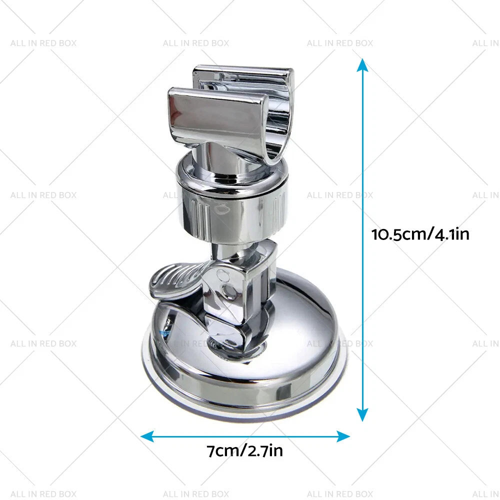 Adjustable Suction Shower Head Holder for Bathroom Wall Mount (1/2 pcs)