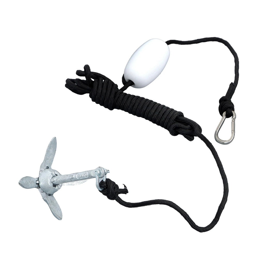 2-Pack Folding Kayak Anchor Set for Grapnel Boat (0.7KG)