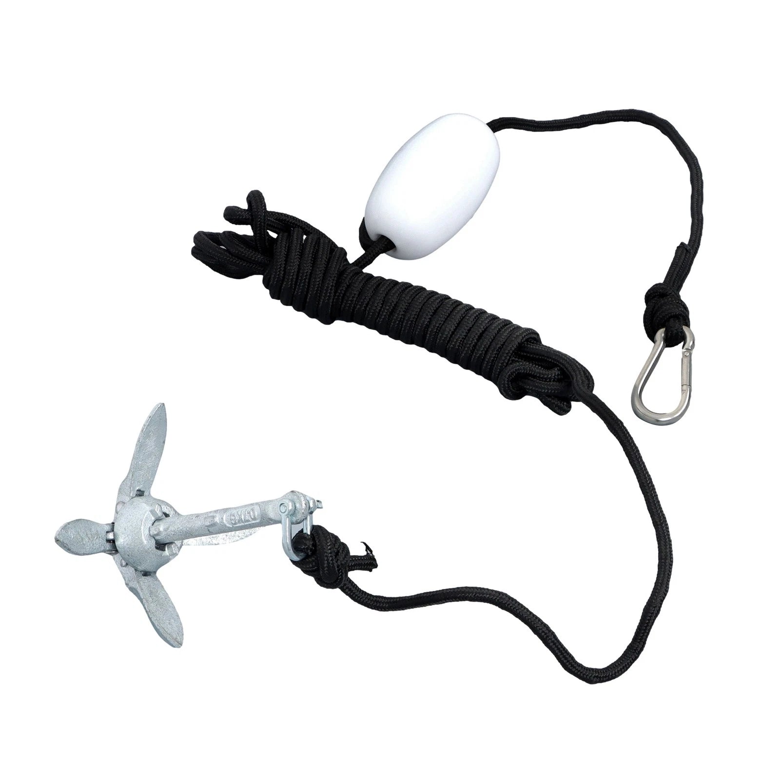 2-Pack Folding Kayak Anchor Set for Grapnel Boat (0.7KG)