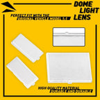 Clear Dome Map Light Lens for Chevy C1500 K1500 GMC Sierra (1988–1999)