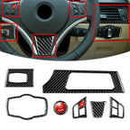 Steering Wheel Panel Cover Trim Kit for BMW 3 Series E90 E92 E93 (2005–2012)
