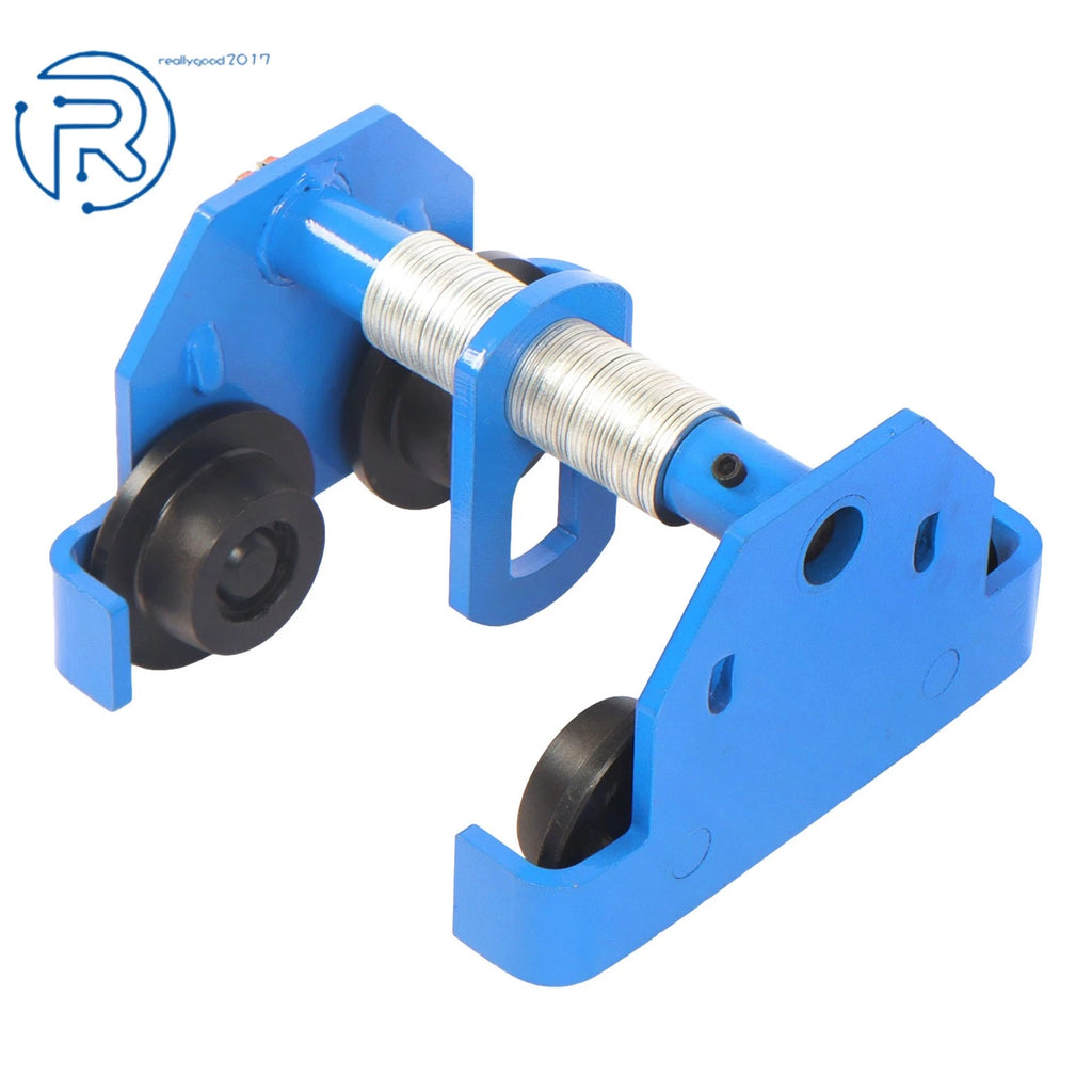 Heavy Duty Push Beam Trolley for Adjustable Lifting (2200 lbs)