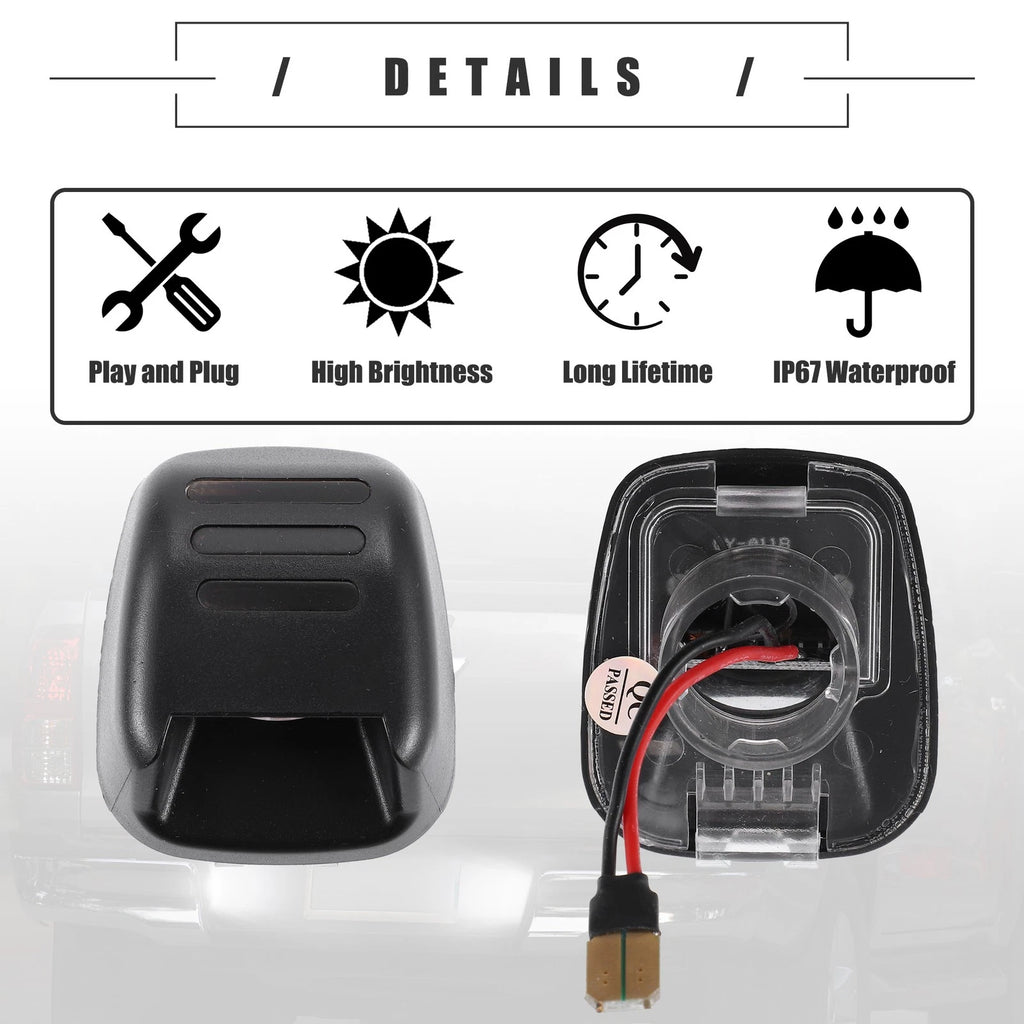 Rear LED License Plate Light 26510ZP50A for Nissan Frontier (2006–2021)