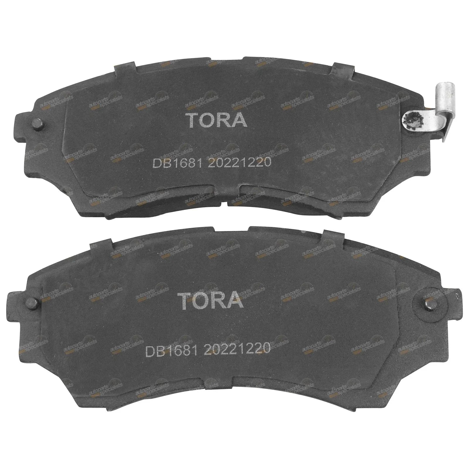 Front Disc Brake Pad Set for Mazda BT-50 B3000 4X4 4cyl 3.0L WEAT (2006-2011)