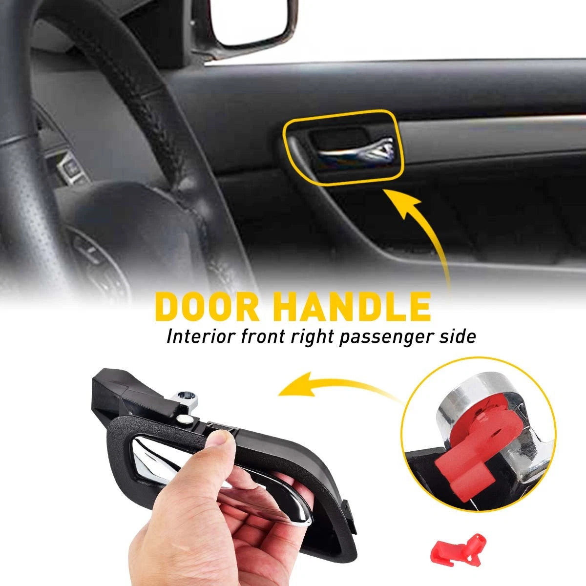 Interior Door Handle RH for Honda Accord (2003–2007)