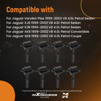 8PCS Ignition Coils for Jaguar XK8 XKR (1999–2002) UF415 C1323 UF-415