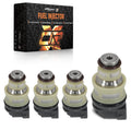 Set of 4 Fuel Injectors for Chevy GMC Cavalier Buick Pontiac 2.2L (1995–2005) 17113124 17113197