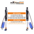 Rear Reservoir Shocks 0-3" Lift w/ Adj Damping for Toyota 4Runner (2003–2024)