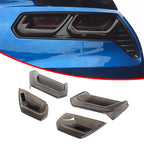 Set of 4 Rear Tail Light Blackout Kit for C7 Corvette (2014–2019)