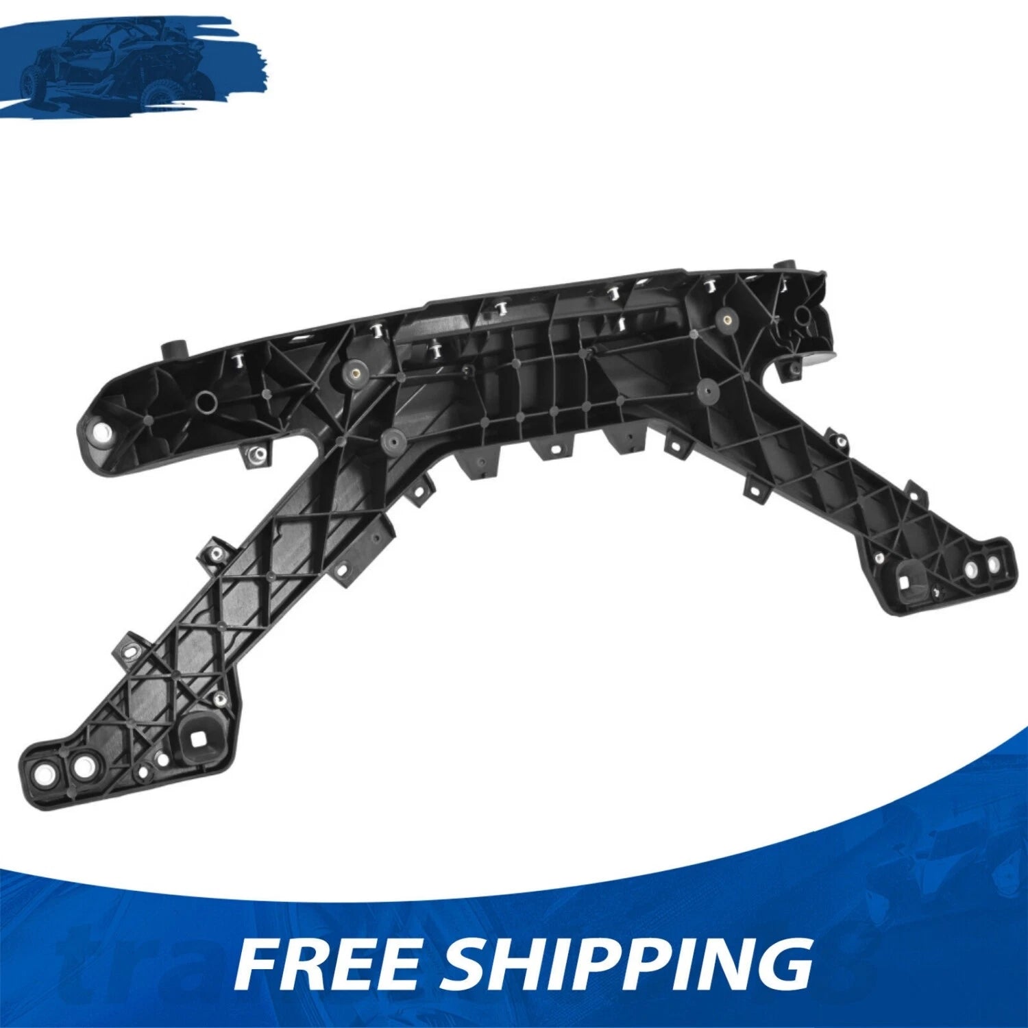 Front Radiator Support Bumper Frame for Tesla Model 3 (2017–2023) Black