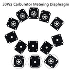 30Pcs Carburetor Metering Diaphragm for Stihl 4314 121 4700 (Garden)