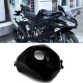 Glossy Black Gas Fuel Tank Cover for Kawasaki Ninja ZX6R (2019–2023)