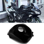 Glossy Black Gas Fuel Tank Cover for Kawasaki Ninja ZX6R (2019–2023)