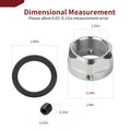 Rear Axle Lock Nut 90179-36003-00 for Yamaha Raptor 700 YFM700 YFM700R (2006–2022)